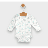 Бебешко Боди С Предно Закопчаване Сиви Мечета Baby 48 68см. Rainy