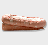 Cuib antireflux Rainy Baby pentru nou-născuți, păpădii roz de lux