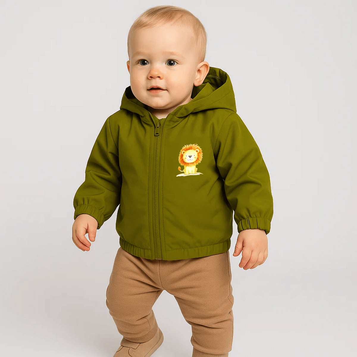 Бебешко Преходно Яке Ветровка Лъвче 62 86 См. Папрат Rainy
