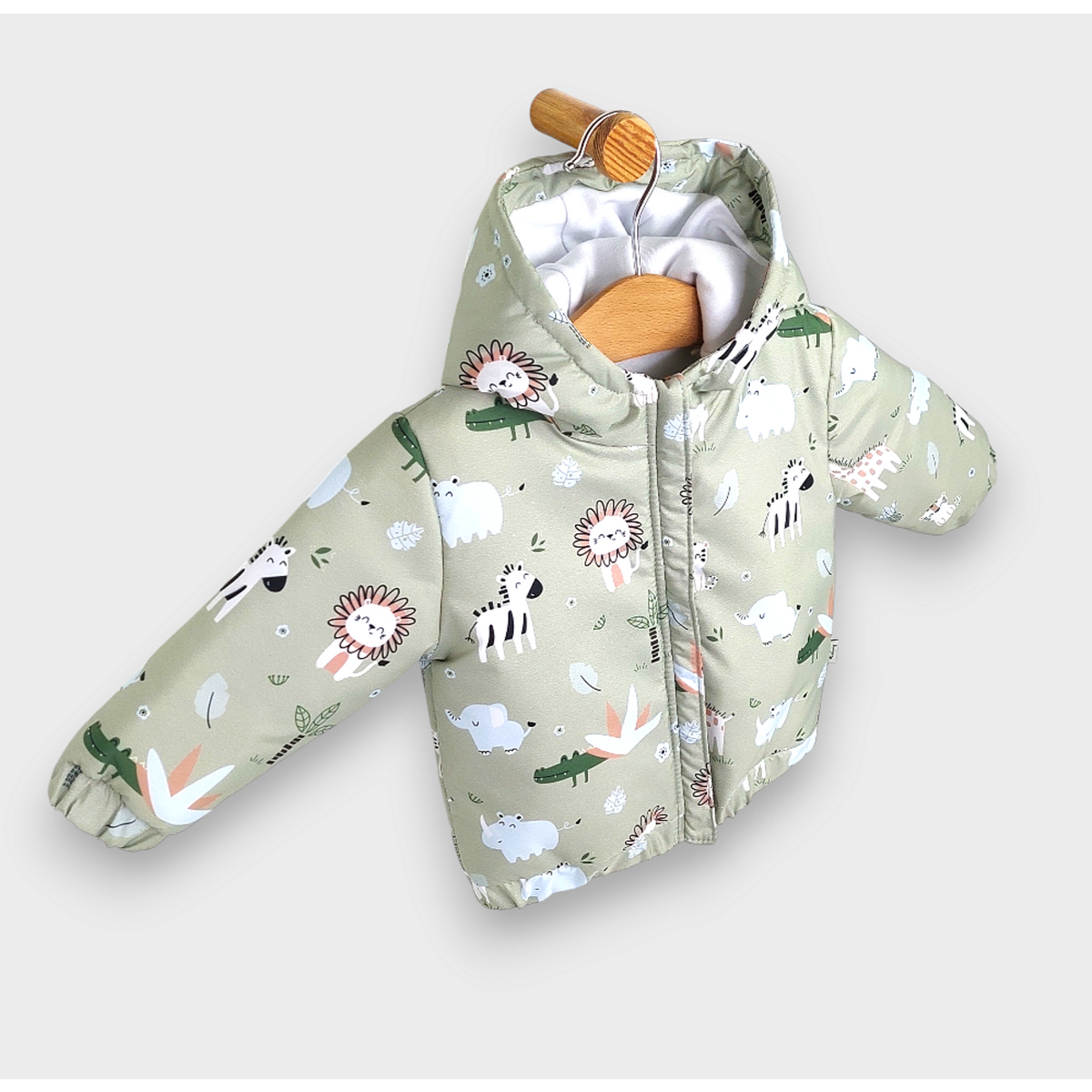 Бебешко Ватирано Яке 62 92 См. Safari Rainy