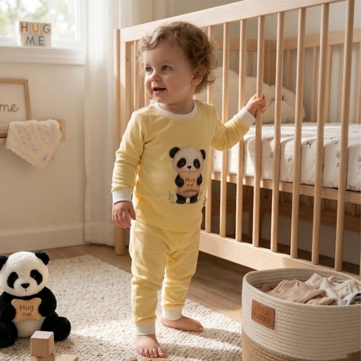 Детска Пижама С Дълъг Ръкав Hug Me Panda 74 110см. Rainy