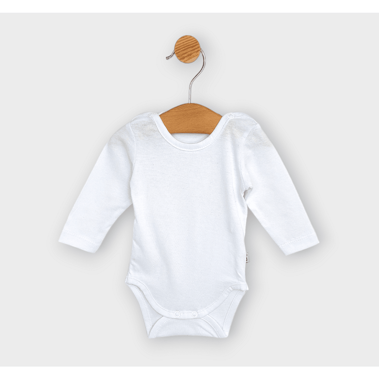 Body simplu pentru copii, model Rainy, cu mâneci lungi, 56-110 cm