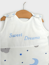Детско Спално Чувалче Sweet Dreams Сиви Облаци Rainy
