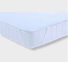 Protecție saltea bebeluși impermeabilă Rainy 60x120 cm cu 4 benzi elastice