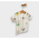 Set pentru bebeluși Rainy Premium 2 piese Elefanți 62-92cm. Verde