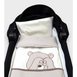 Спален Комплект За Количка 5 Части Лукс Love Bear Лято Rainy