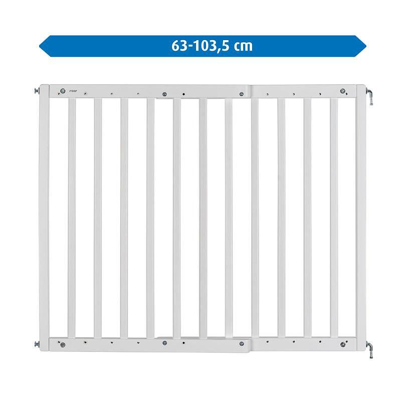 Универсална Преграда За Врата Стълби С Пробиване 46140 Бяла New023735 Reer