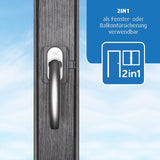 Заключване За Врати И Прозорци 70021 Черен New023748 Reer