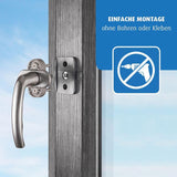 Заключване За Врати И Прозорци 70021 Черен New023748 Reer