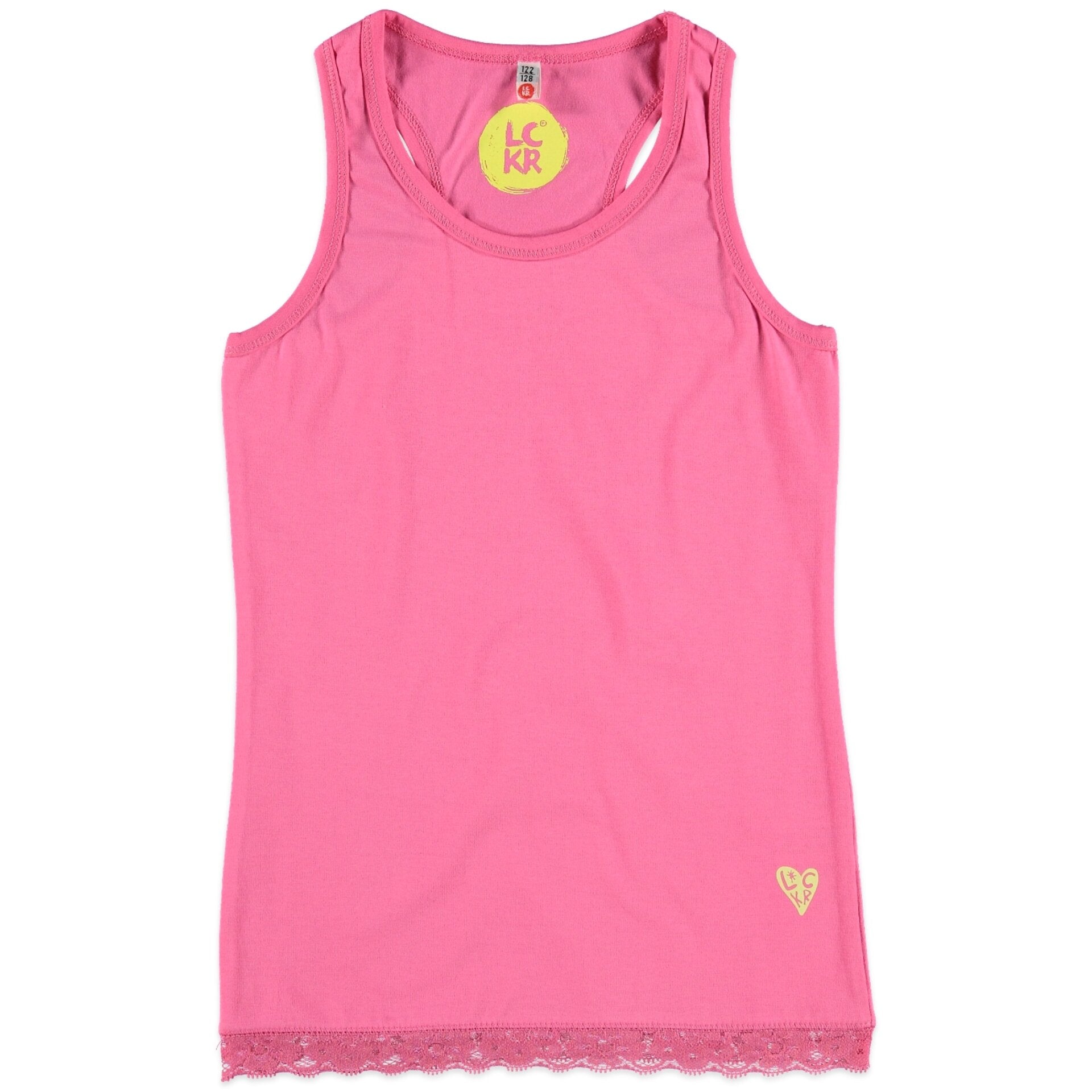 Розов Потник За Момичета С Дантела, 176 См. 16 Г. Lckr