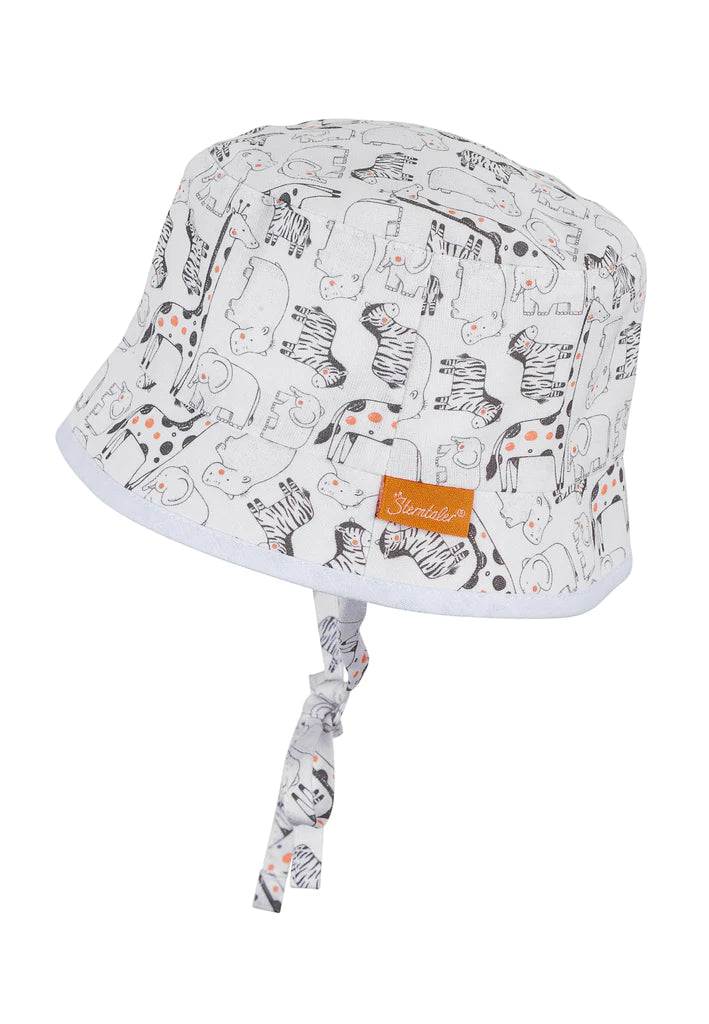 Двулицева Шапка С Принт На Животни, Uv50+, 49 См. 12 18 М. Sterntaler