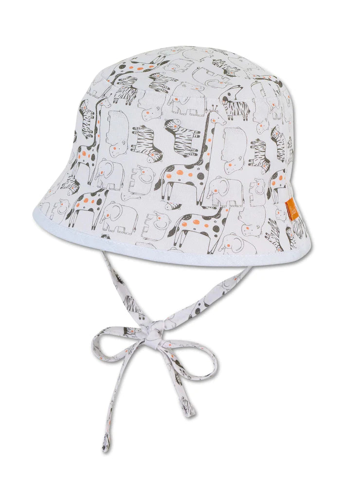 Двулицева Шапка С Принт На Животни, Uv50+, 49 См. 12 18 М. Sterntaler