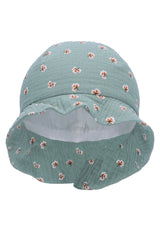 Шапка От Памучен Муселинс С Щампа На Цветя, Uv 50+, 45 См. 6 9 М. Sterntaler