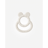 Saro Baby Soft Ears fehér gumi rágóka babáknak