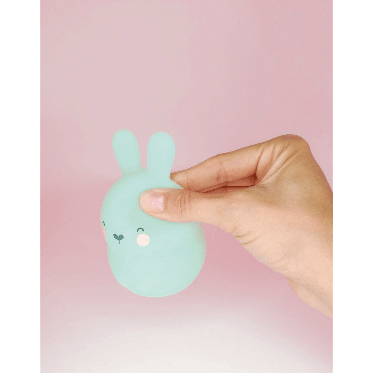 Saro Baby Little Bunny fehér LED-es éjjeli lámpa gyerekeknek