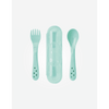 Saro Baby étkészlet tároló dobozzal, menta