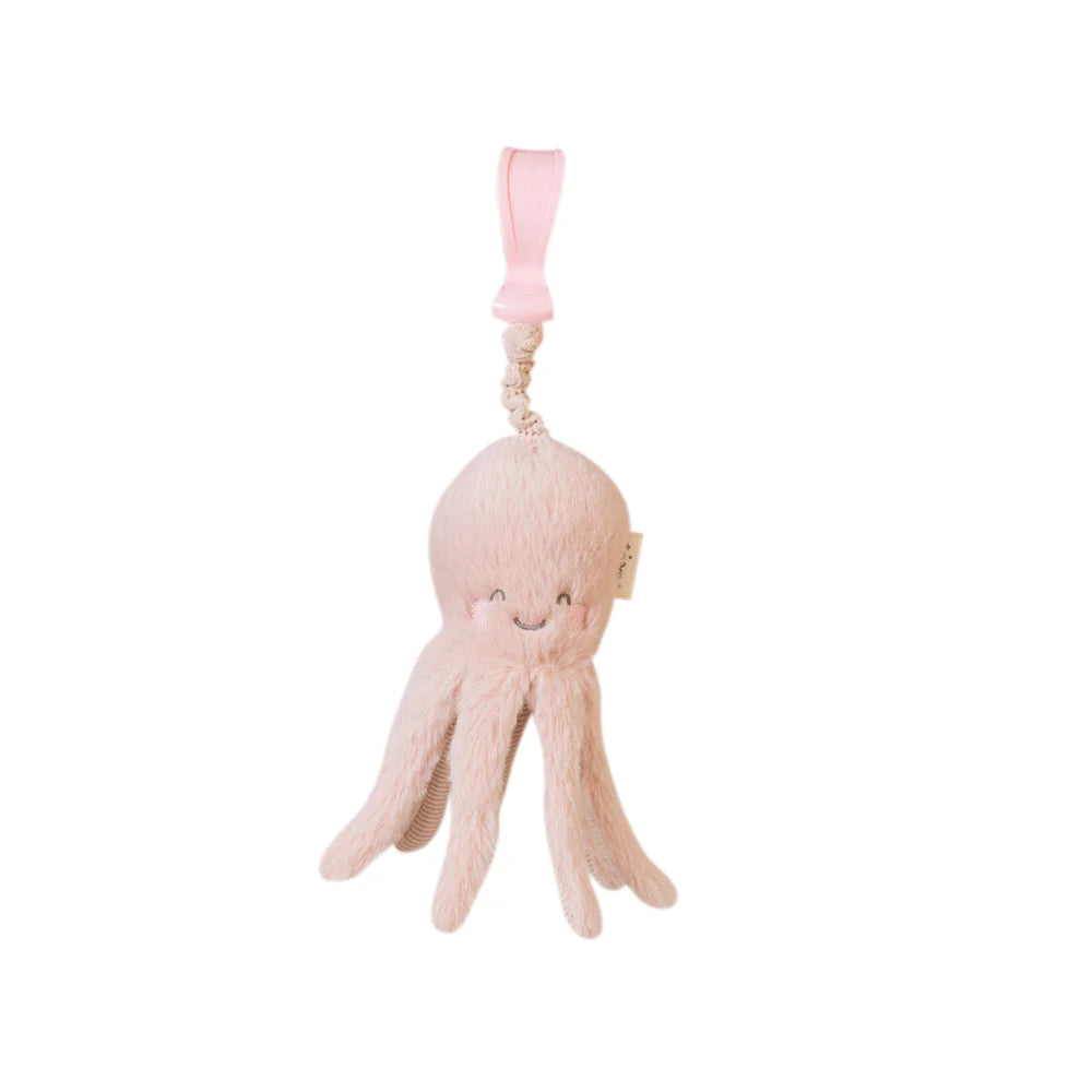 Бебешка Плюшена Дрънкалка 26 См. Ocean Life Pink Saro Baby