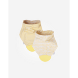 Бебешки Двулицев Лигавник Бандана С Гризалка Yellow Saro Baby