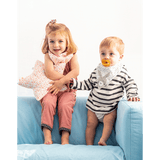 Бебешки Лигавник Бандана Wild Colors Mint Saro Baby