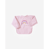 Бебешки Непромокаем Лигавник С Ръкави Rainbow Pink Saro Baby