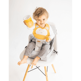 Бебешки Силиконов Лигавник Sweet & Fun Pink Saro Baby