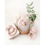 Бебешка Каучукова Сензорна Гризалка Soft Ears Mint Saro Baby