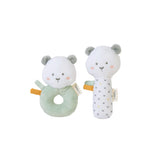 Комплект Бебешки Дрънкалки Sweet And Fun Rattle Set Mint Saro Baby