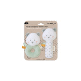 Комплект Бебешки Дрънкалки Sweet And Fun Rattle Set Mint Saro Baby
