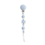Силиконов Клипс За Залъгалка Foxy Blue Saro Baby