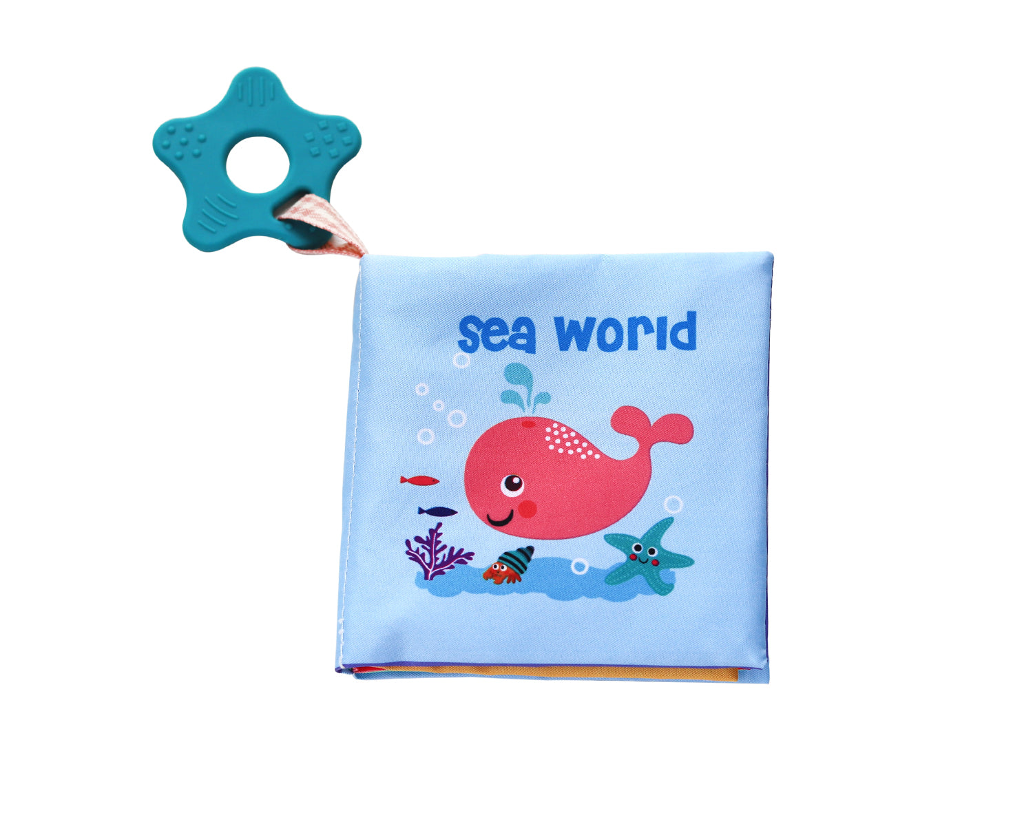 Образователна Текстилна Книжка С Чесалка Sea World --- BebeMama