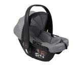 Cărucior combinat 3 în 1 Selina Gri Deschis 2024 