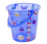 Кофа За Баня Прозрачна Шарена Синя 100 1 Sevi Baby