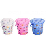 Кофа За Баня Прозрачна Шарена Синя 12л 408 1 Sevi Baby