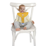 Лигавник С Държач За Залъгалка Жълт 15 4 Sevi Baby