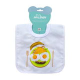 Лигавник С Яка И Велкро Закопчаване Лъжички 24 121 Sevi Baby