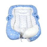 Легло За Новородено Сини Звезди 274 1 Sevi Baby