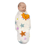 Муселинова Антистрес Пелена За Новородено Space Pattern Sevi Baby