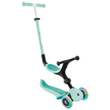 Сгъваема Тротинетка С Родителски Контрол 5 В 1 Globber Go Up Active Lights Ментова --- BebeMama
