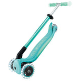Сгъваема Тротинетка Със Светещи Дръжки Elite Glow Lights, Ментова Globber