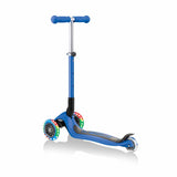 Сгъваема Тротинетка Със Светещи Колела Globber Junior - 2+ Г. Синя --- BebeMama
