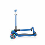 Сгъваема Тротинетка Със Светещи Колела Globber Junior - 2+ Г. Синя --- BebeMama