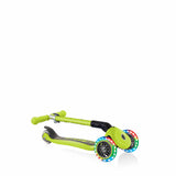 Сгъваема Тротинетка Със Светещи Колела Globber Junior - 2+ Г. Зелена --- BebeMama