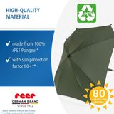 84283 Shinesafe+ Чадър За Бебешки Колички Upf 80+ Forest Green Reer