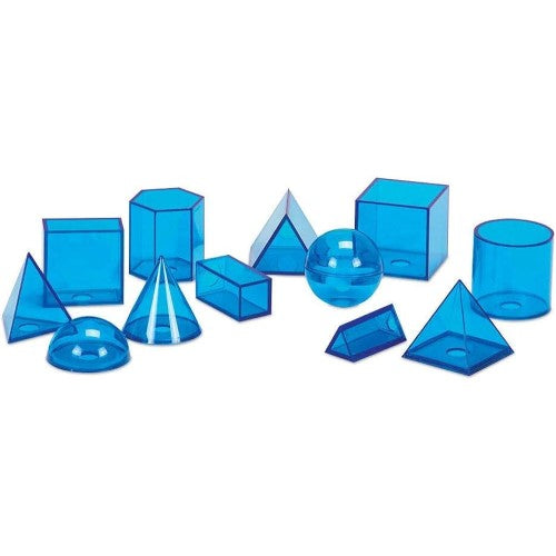 Сини Геометрични Тела 12 Бр Smartbaby