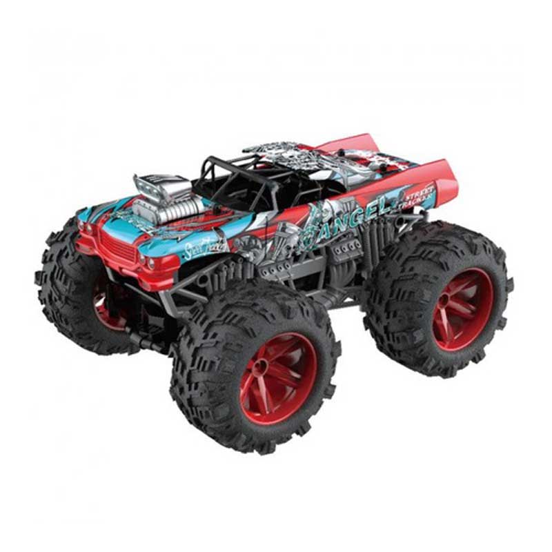 Buggy 4X4 roșu rapid pentru off-road și cu telecomandă