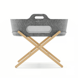 Бебешка Кошница За Спане Snuzbaskit Dark Grey Moses Basket & Natural Beech Snüz