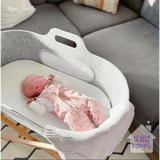 Snuzbaskit Light Grey mózeskosár & Dove Grey Snüz babakosár alvókosár
