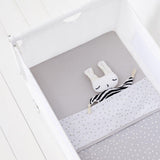 Бебешки Спален Комплект За Бебешка Кошара Snuzpod4 3 Части Grey Spots Snüz