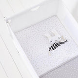 Бебешки Спален Комплект За Бебешка Кошара Snuzpod4 3 Части Grey Spots Snüz