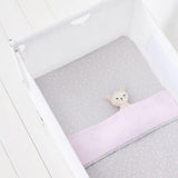 Бебешки Спален Комплект За Бебешка Кошара Snuzpod4 3 Части Rose Spots Snüz